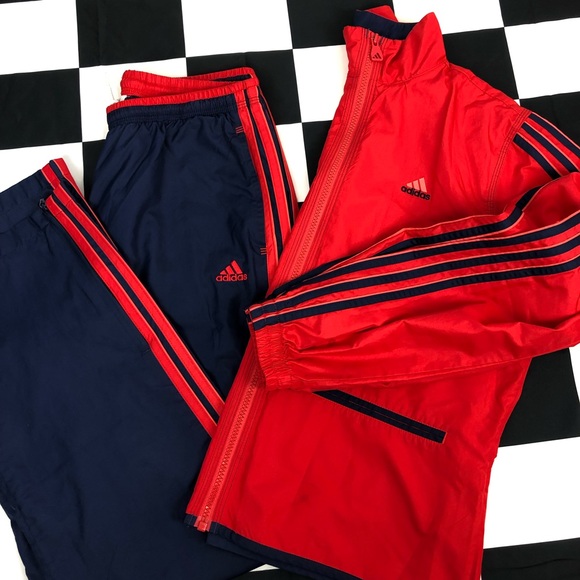 adidas Jackets & Blazers - Adidas Matching Co-ord Windbreaker Jacket Pant Set